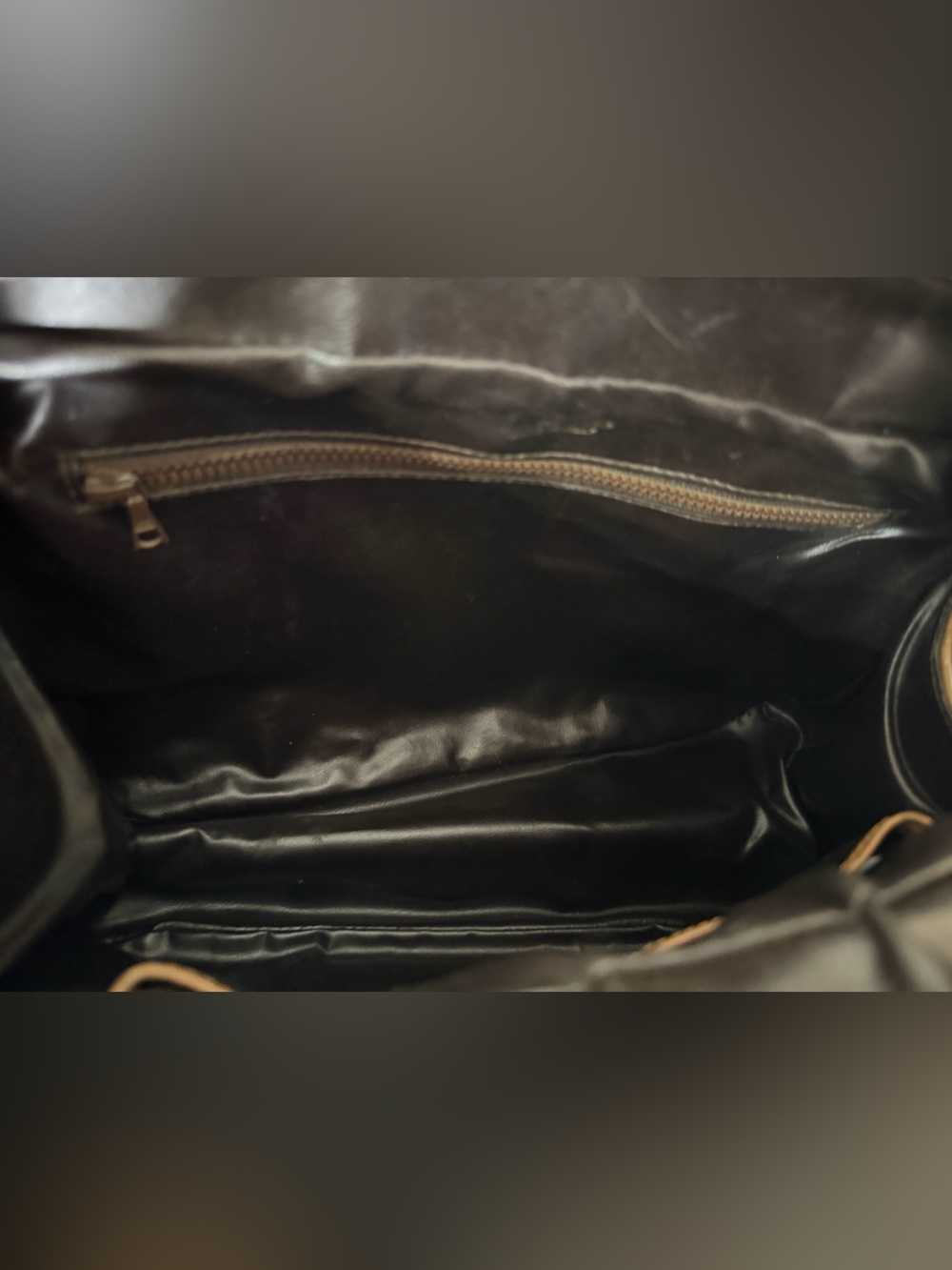 Celine Brown Monogram Boston Satchel with Leather Trim - Picture 3 of 11